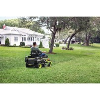 Trattorino Rasaerba Ryobi a Batteria 72V a Raggio Zero motore Brushless 72V RY72ZTRX76-210