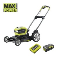 Rasaerba Ryobi a Batteria motore Brushless 36V Taglio 51cm RY36LMMX51A-140 solo Mulching