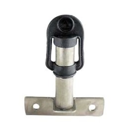 Rotating beacon support to be welded with side bracket