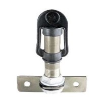 Screw-on rotating beacon support with side bracket