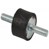 Cylindrical Anti-Vibration Mount with Male/Male Threads M4x10mm