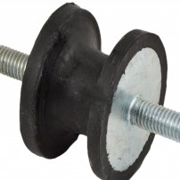 Anti-Vibration Mount with Male/Male Threads M6x10mm