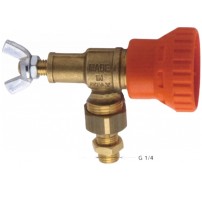 Getti a Farfalla Attacco 1/4" M con Ugello In Acciaio e Testina con Tubo
