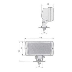Halogen Work Light