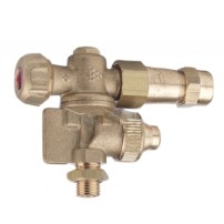 Getto Atomizzatore Regolabile con Antigoccia Attacco: 1/4"M