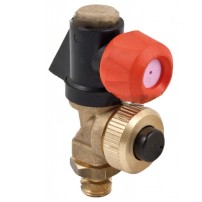 Getto Atomizzatore con Antigoccia a Membrana in Ottone e Plastica. Attacco: 1/4" M