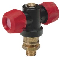 Getto Atomizzatore con Antigoccia a Membrana in Ottone e Plastica. Attacco: 3/8" M