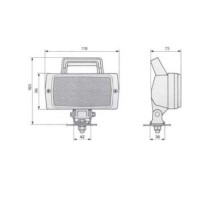 Halogen Work Light with Handle