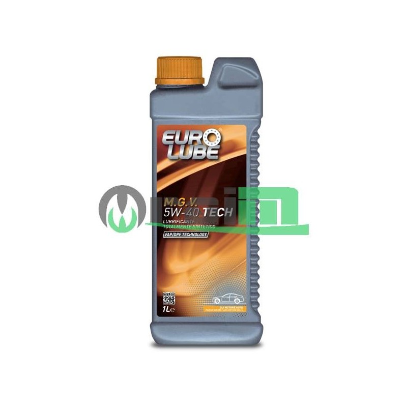 M.G.V. Engine Oil 5W-40 TECH Fap/Dpf Technology | Eurolube