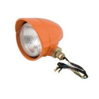 Fanale Anteriore a 3 Luci Arancione - Destro
