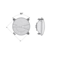 Fanale Anteriore Asimmetrico 2 Luci