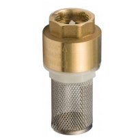 Valvola di Fondo con Filtro Inox - Filetto 1"1/2 Gas