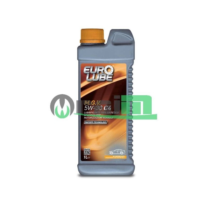 M.G.V. Engine Oil 5W-30 C4 Fap/Dpf Technology | Eurolube