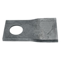 Left Blade for Mower 120x48mm Hole D. 18.5mm Thickness 4mm | 25 pcs