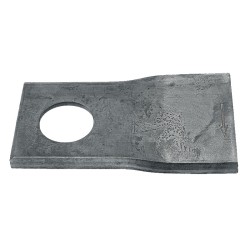 Left Blade for Mower 96x50mm Hole D. 19mm Thickness 4mm | 25 pcs