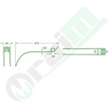 Dente Ranghinatore GRANIT 5259020830 | Rif. 9020830 | Raim Store