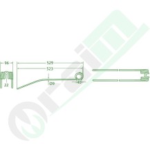 Dente Ranghinatore GRANIT 5259195770 | Rif. 9195770 | Raim Store