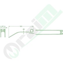 Set 10 Denti Ranghinatore GRANIT 5259536290/10 | Rif. 9536290 | Raim Store