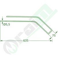 GRANIT Rake Tine 5259021111 | Ref. 9021111 | Raim Store