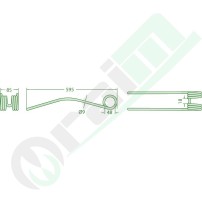 GRANIT Rake Tine 5259554830 | Ref. 9554830 | Raim Store