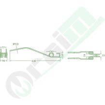 10-Piece Rake Tine Set GRANIT 52516504331/10 | Ref. 16504331 | Raim Store