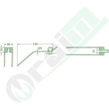 Dente Ranghinatore GRANIT 52506581134 | Rif. 06581134 | Raim Store