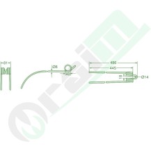 Dente Ranghinatore GRANIT 52506580259 | Rif. 06580259 | Raim Store