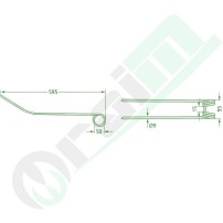 10-Piece Rake Tine Set GRANIT 52516606394/10 | Ref. 16606394 | Raim Store