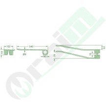 GRANIT Rake Tine 525491774 | Ref. 491774 490471 | Raim Store