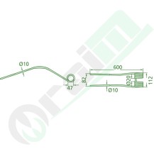 GRANIT Rake Tine 525525002 | Ref. 78/92 | Raim Store