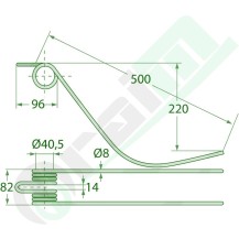GRANIT Rake Tine 52552563 | Raim Store