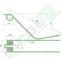 GRANIT Rake Tine 525525148 Ima La Rocca | Raim Store
