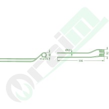 Dente Destro GRANIT 525153661.0 Krone | Raim Store