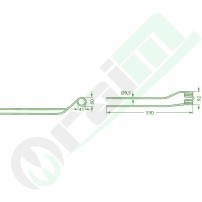 Dente Destro GRANIT 525153661.0 Krone | Raim Store