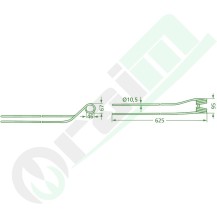 Dente Sinistro GRANIT 525265013.0 Krone | Raim Store