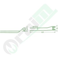 Dente Sinistro GRANIT 525265013.0 Krone | Raim Store