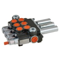 Distributore 40 l/min 3 Leve Doppio Effetto - Campane