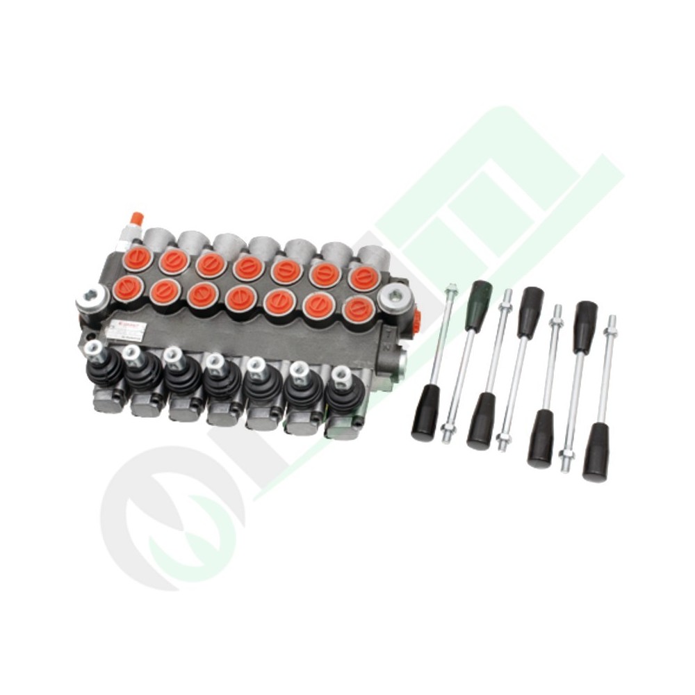 Distributore idraulico Z50 7 leve doppio effetto 87000926 40 l/min
