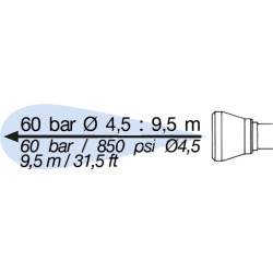 Long Throw Spear 700mm | Braglia