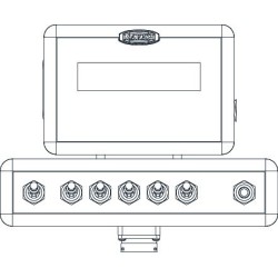 467180501 BRAVO 180S Computer with 6 meter cable - Ways: 5 | Arag