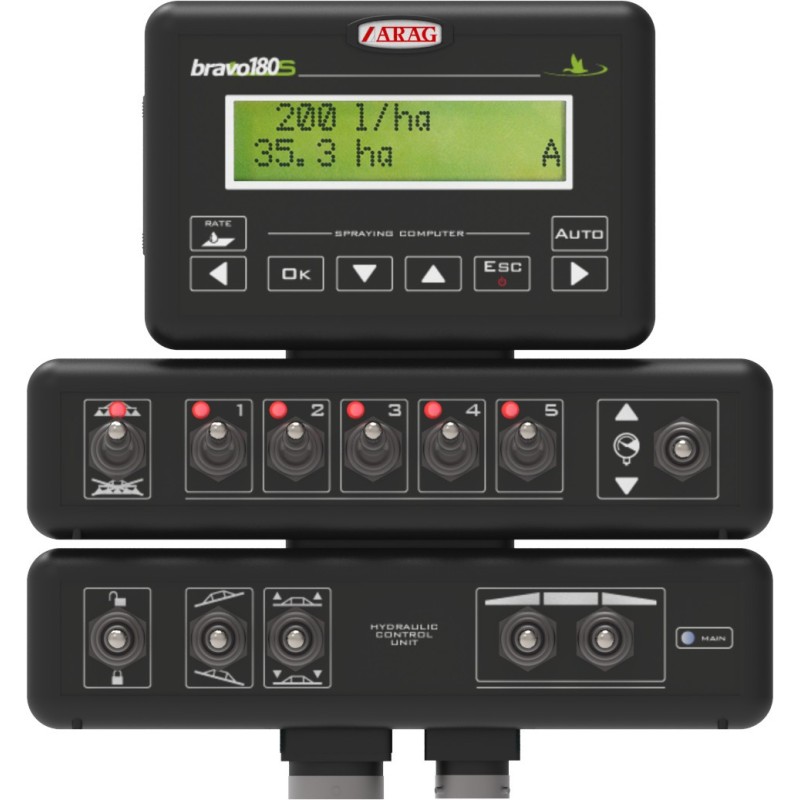 467180573 Computer BRAVO 180S - Vie: 5 + 7 Idrauliche | Arag