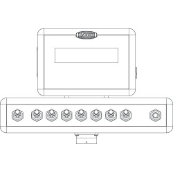 467180701 Computer BRAVO 180S con cavo di 6 metri - Vie: 7 | Arag