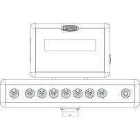 467180701 Computer BRAVO 180S con cavo di 6 metri - Vie: 7 | Arag
