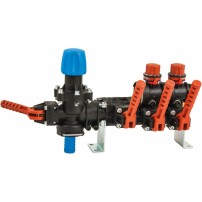 Gruppo Manuale Proporzionale - Sezioni 2+1 Ausiliaria - Portata 150 l/min 471CVD02 Arag