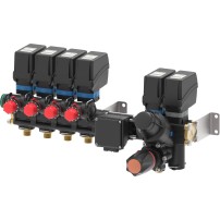 Control Group - Sections: 2 - Flow rate 150 l/min - Type: By-Pass 881B14252B Arag