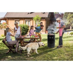 Barbecue a Carbone Carbo Barrel Mastercook BBQ