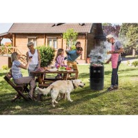 Barbecue a Carbone Carbo Barrel Mastercook BBQ