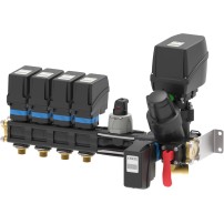 Gruppo di Comando Wolf  - Sezioni: 4 - Portata 150 l/min 880HJ0442A Arag