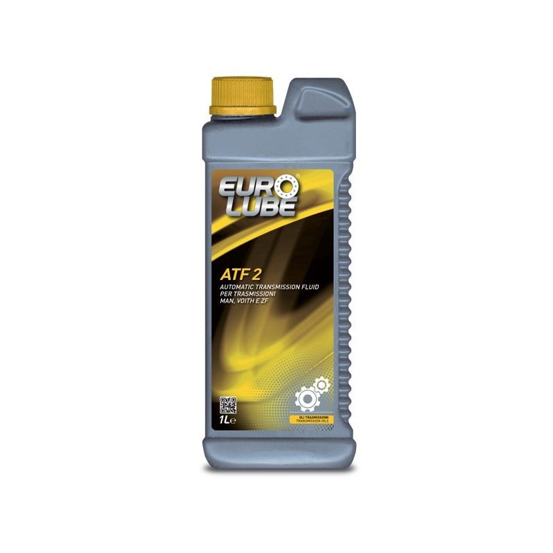 Olio Trasmissione e Servosterzo ATF 2 colore Rosso Eurolube