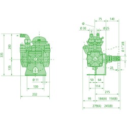 Diaphragm Pump AR 70 BP | Annovi Reverberi